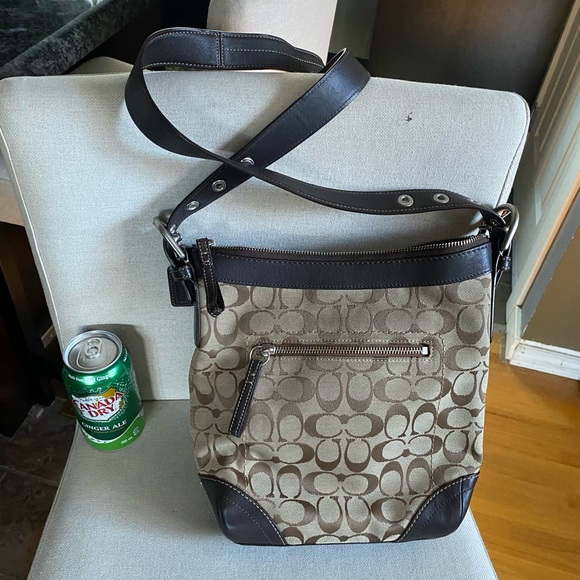 Coach crossbody monogram purse - Picture 3 of 4